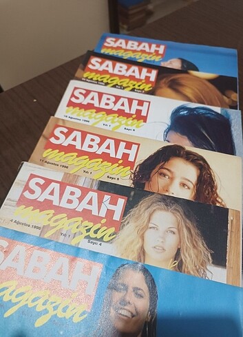  Beden sabah magazin 1996 yılı 1-sayı 2/3/4/5/6
