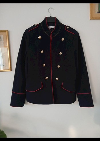 Mango Mango Askeri Militer Ceket Blazer