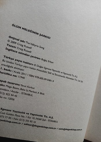 Ölüm Meleğinin Şarkısı - Craig Russell - Görsel 6