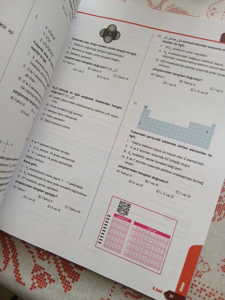 9. Sınıf Bes Kimya Ders İşleme Föyleri - Görsel 3