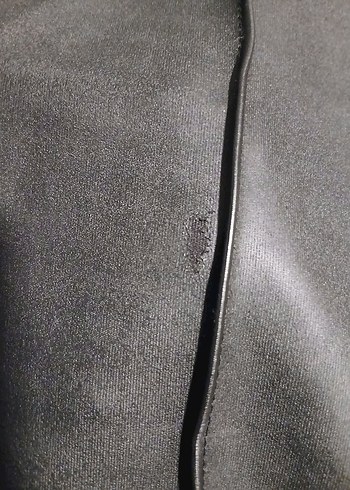 Koton Siyah Suni Deri Bağcıklı Eşofman Altı - Görsel 8