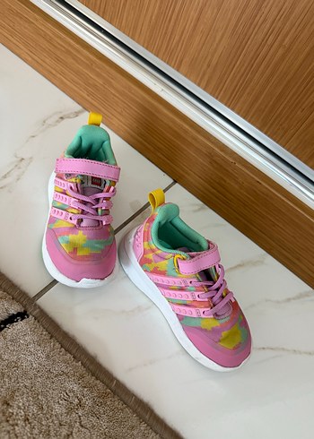 Adidas Kız Çocuk Renkli Bağcıklı Spor Ayakkabı