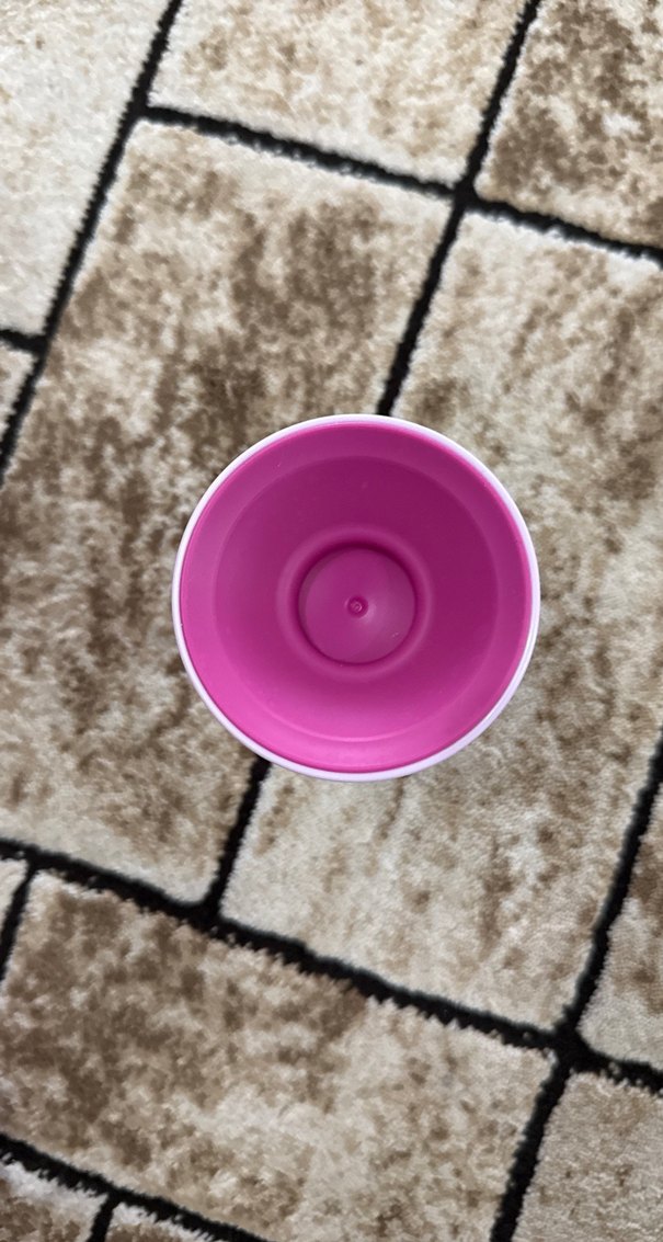 Desenli mor NUK marka bebek bardağı - Görsel 2