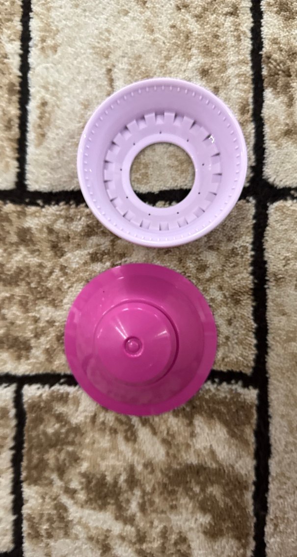 Desenli mor NUK marka bebek bardağı - Görsel 4