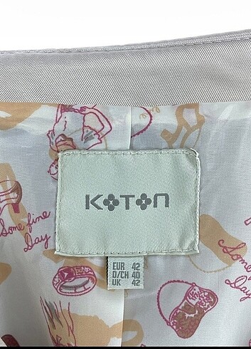 42 Beden camel Renk Trençkot 