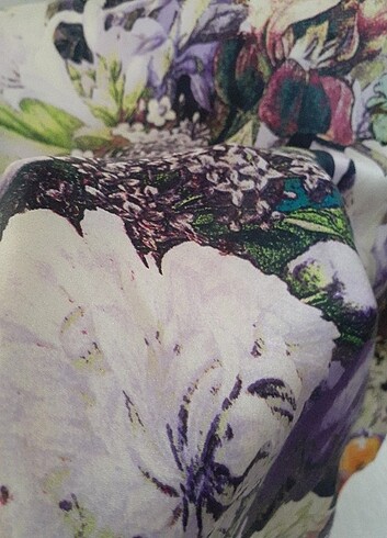 Bona sero kadin ipek eşarp  - Görsel 5