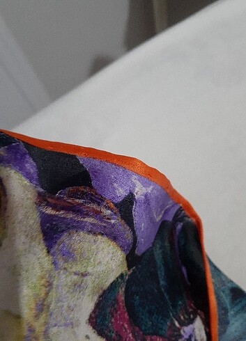 Bona sero kadin ipek eşarp  - Görsel 8