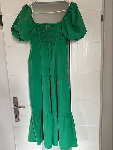 Balon Kol Elbise - Görsel 5