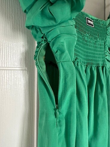 Balon Kol Elbise - Görsel 6