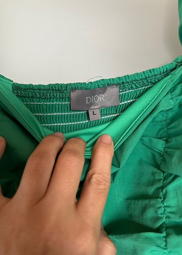 Balon Kol Elbise - Görsel 4