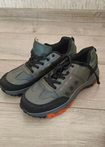 Kamuflaj Desenli Gri Bağcıklı Erkek Yellow Kids - Görsel 2