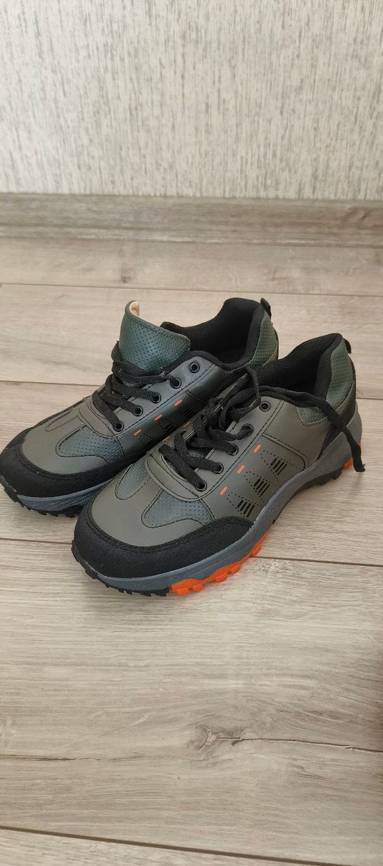 Kamuflaj Desenli Gri Bağcıklı Erkek Yellow Kids - Görsel 2