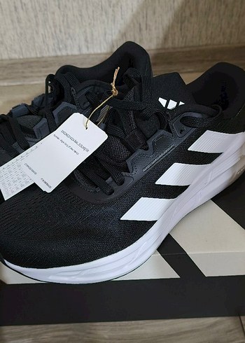 Siyah Beyaz Erkek Koşu Ayakkabısı - Görsel 3