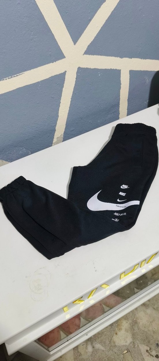 Siyah Rahat Kesim Erkek Eşofman Altı - Görsel 3