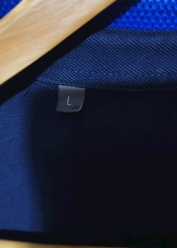 Düğmeli Koyu Mavi Erkek Polo Tişört - Görsel 4