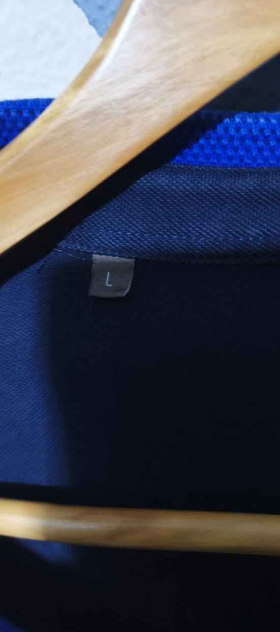 Düğmeli Koyu Mavi Erkek Polo Tişört - Görsel 4