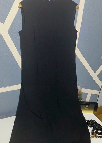 Siyah Uzun Kollu V Yaka Hamile Tunik beden yazmıyor ama 42 gibi - Görsel 2