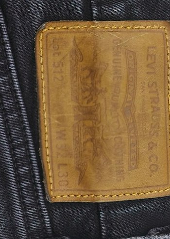 Erkek Siyah Regular Fit Denim Jean 32 30 Levi's - Görsel 3