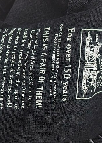 Erkek Siyah Regular Fit Denim Jean 32 30 Levi's - Görsel 4