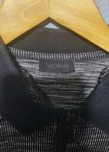 Gri Batik Desenli Kısa Kollu Polo Tişört - Görsel 2