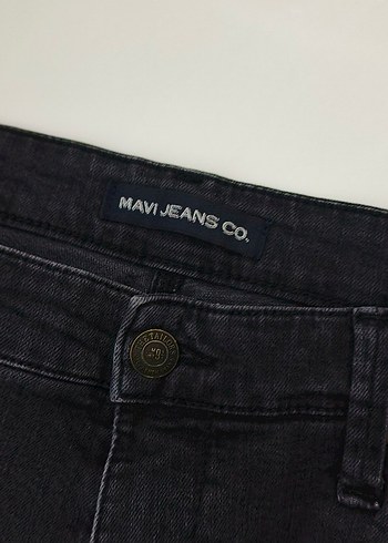 Kemerli Gri Midi Boy  Kot Pantolon - Görsel 3