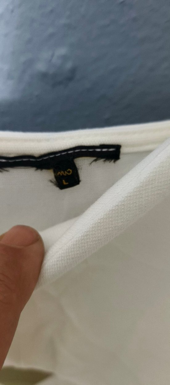 Beyaz Drapeli Uzun Kadın Tulum - Görsel 4