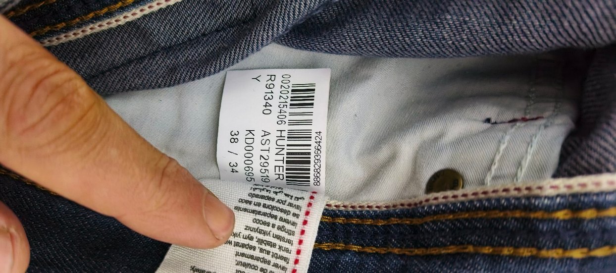 Kadın Mavi Midi Denim Kemerli Pantolon - Görsel 5