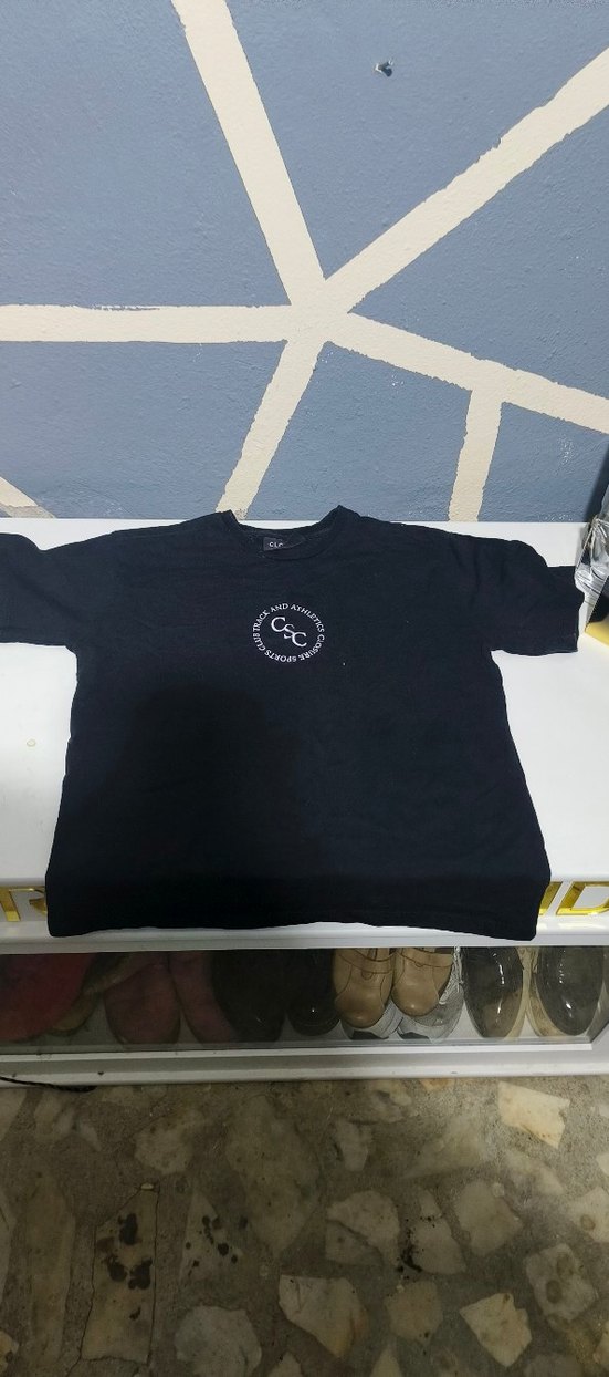 Siyah Baskılı Oversize  Tişört - Görsel 2