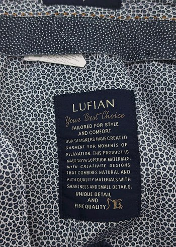 Erkek Lacivert Kemerli Denim Pantolon bedende 50 yazıyor anlamdm - Görsel 4