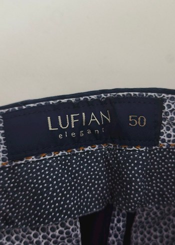 Erkek Lacivert Kemerli Denim Pantolon bedende 50 yazıyor anlamdm - Görsel 5