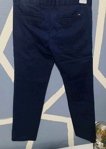 Erkek Lacivert Regular Fit Denim Pantolon - Görsel 3