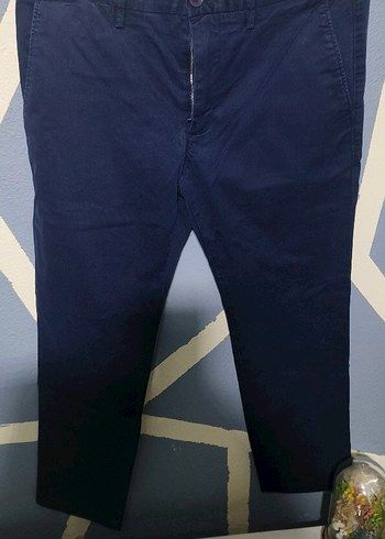 Erkek Lacivert Regular Fit Denim Pantolon - Görsel 2