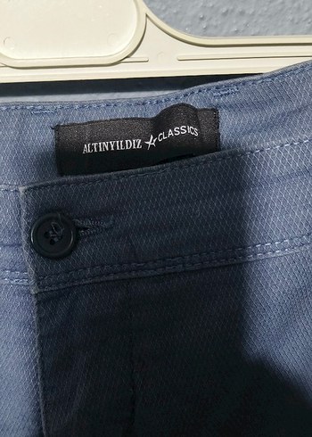 Erkek Mavi Denim Normal Kesim Pantolon beden yok ama 44 gibi - Görsel 3