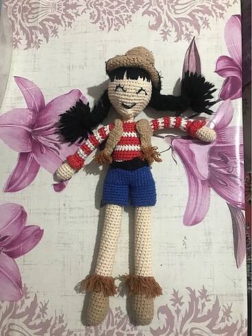 Origami el örme bebek