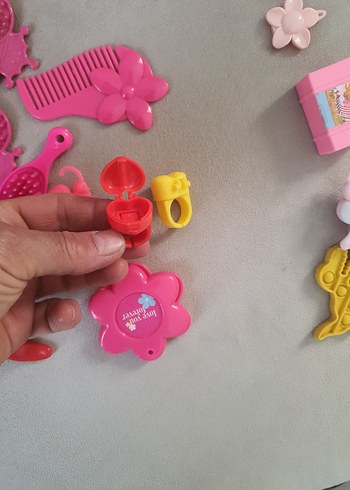 Pembe Bebek ve Aksesuarları Seti - Görsel 4