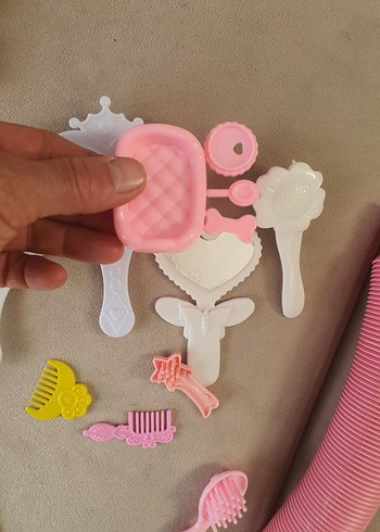 Pembe Bebek ve Aksesuarları Seti - Görsel 6