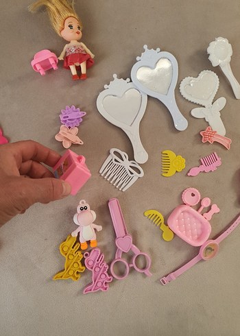 Pembe Bebek ve Aksesuarları Seti - Görsel 5