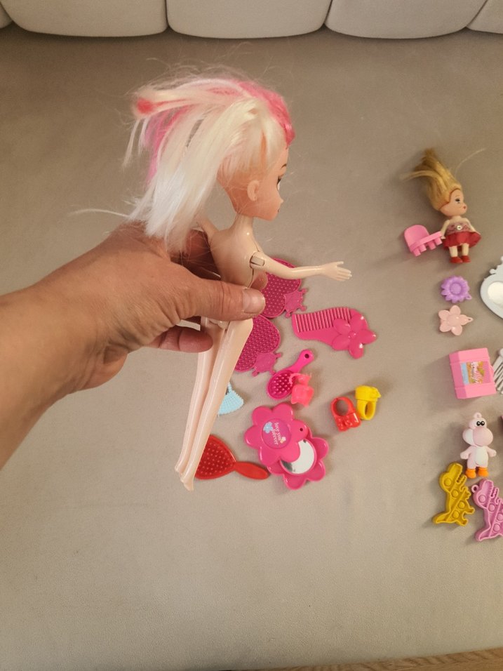 Pembe Bebek ve Aksesuarları Seti - Görsel 2