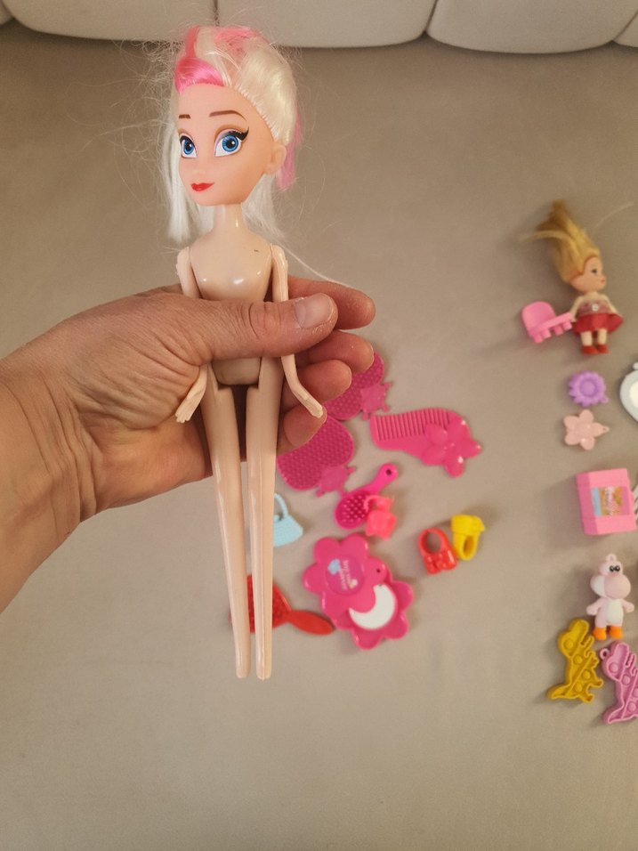 Pembe Bebek ve Aksesuarları Seti - Görsel 3