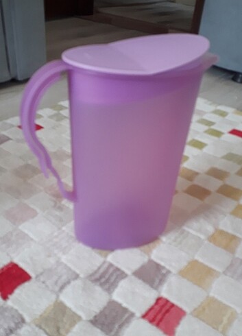 Tupperware eko sürahi 2 lt lila renk