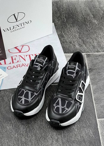 Valentino Siyah Erkek Spor Ayakkabı - Görsel 4