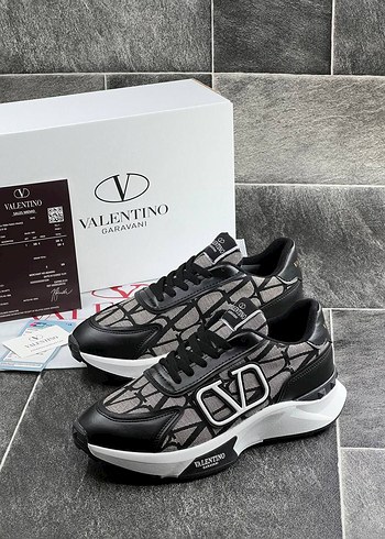 Valentino Siyah Erkek Spor Ayakkabı - Görsel 3