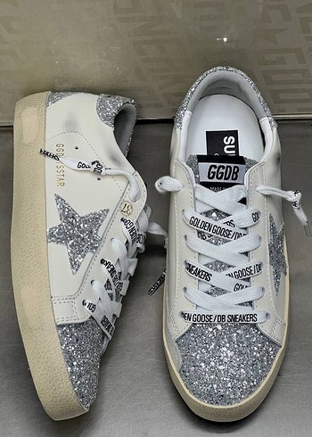 Sim Detaylı Beyaz golden goose - Görsel 4