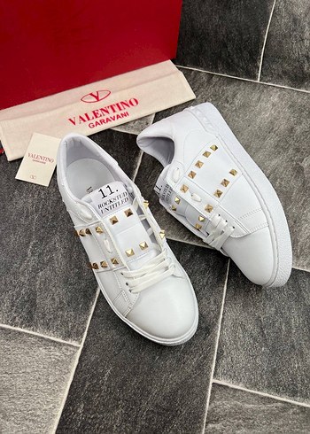 Valentino Beyaz Düz Tabanlı Spor Ayakkabı - Görsel 3