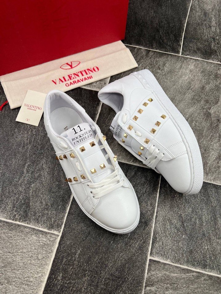 Valentino Beyaz Düz Tabanlı Spor Ayakkabı - Görsel 3