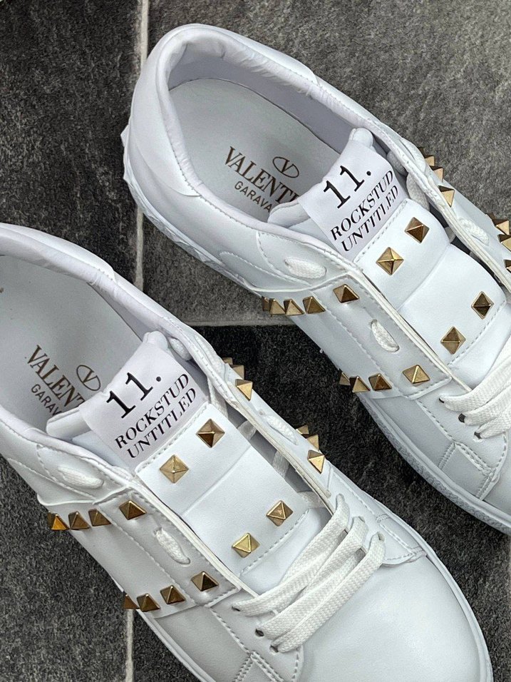 Valentino Beyaz Düz Tabanlı Spor Ayakkabı - Görsel 4