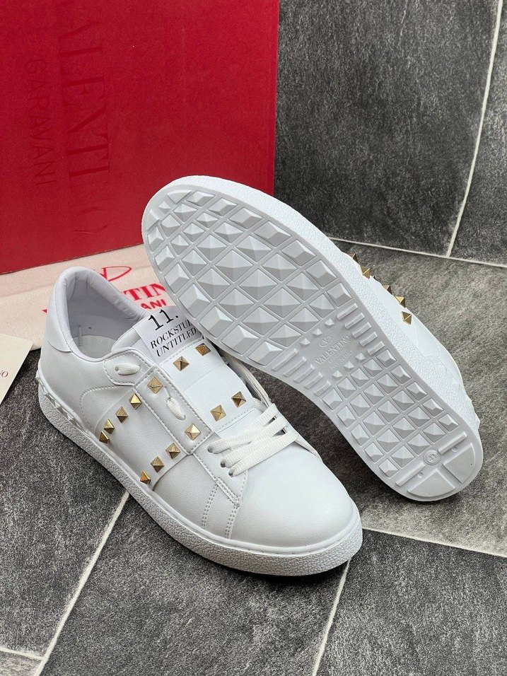 Valentino Beyaz Düz Tabanlı Spor Ayakkabı - Görsel 2