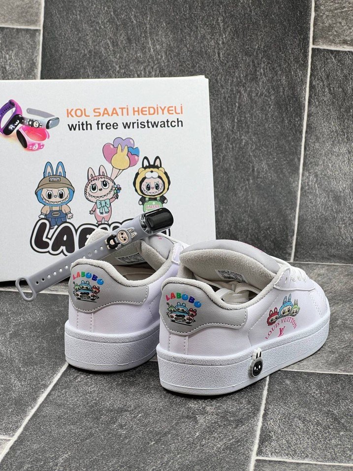 Labubu Baskılı çocuk Spor Ayakkabı - Görsel 2