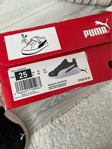 25 Beden Puma ayakkabı