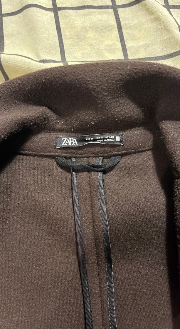 Kahverengi Erkek Uzun Klasik Kaban - Görsel 4